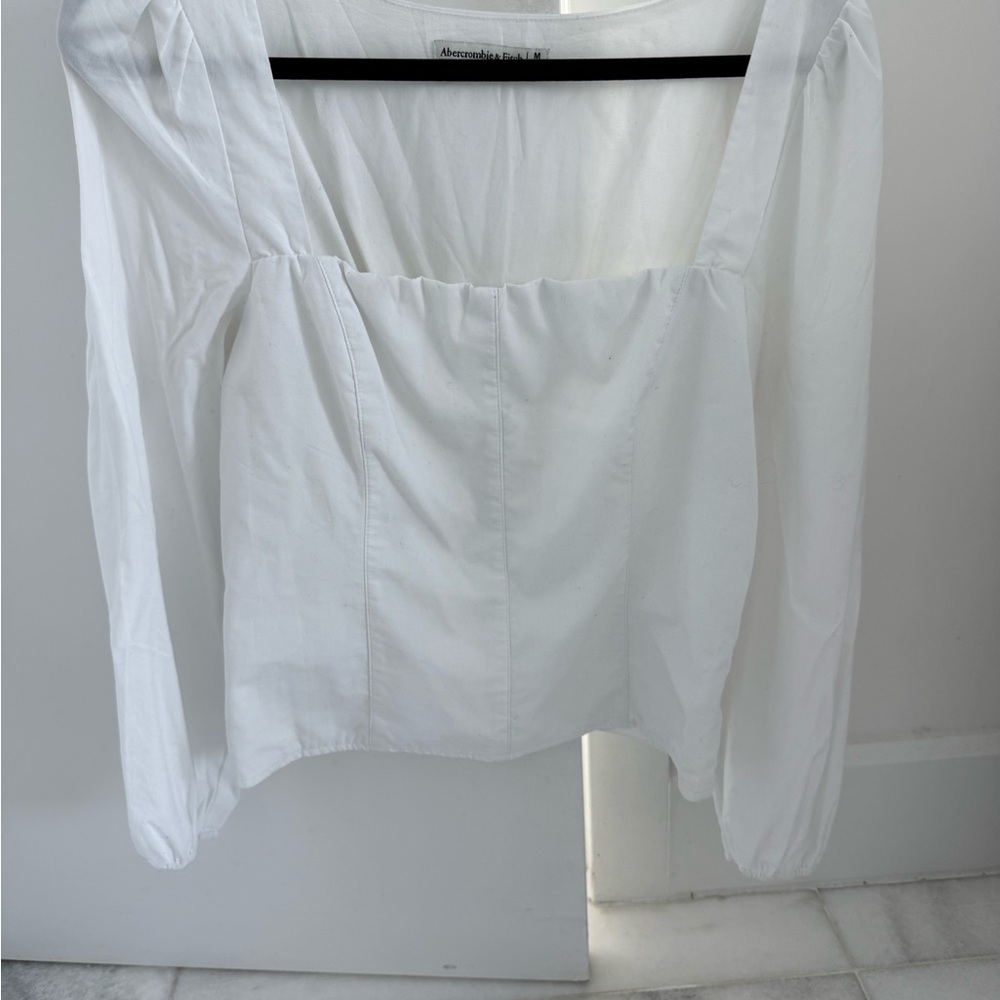 White Women's corset Top